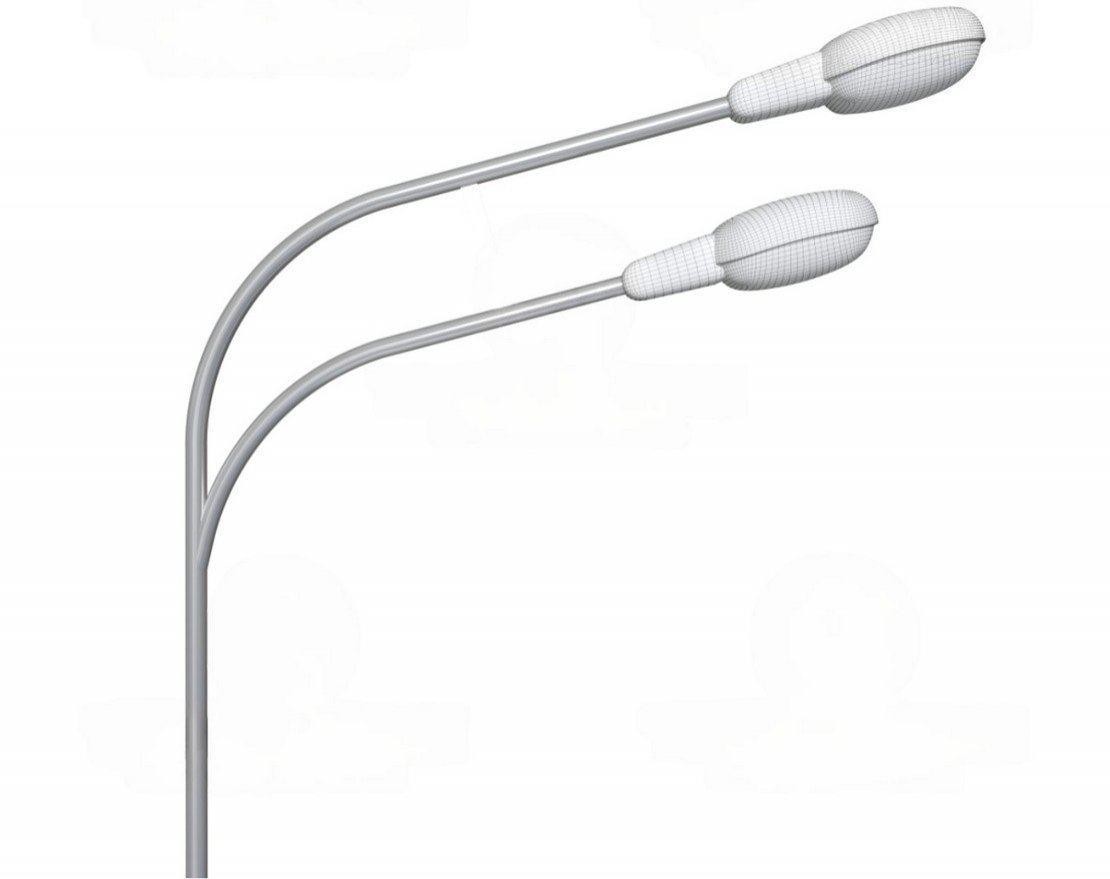 Опора освещения ОГС-0,7-10,0 с консольным кронштейном - вид 3