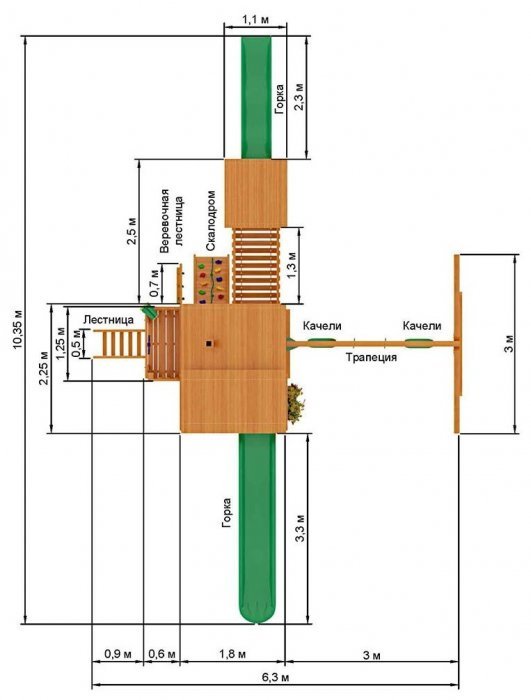 Детская игровая площадка Великан 2 Макси - вид 2