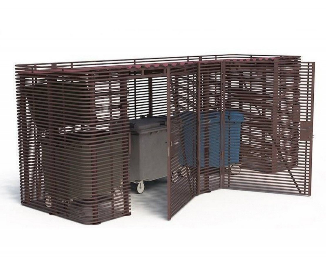 Контейнерная площадка для ТБО Долио 3 (2.8 м) - вид 4