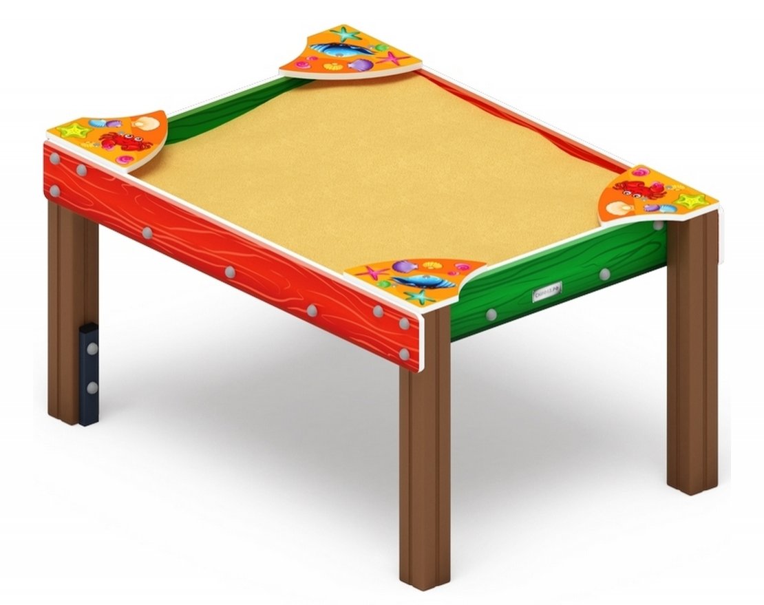 Песочница Золотая долина-1, H=800 - вид 3