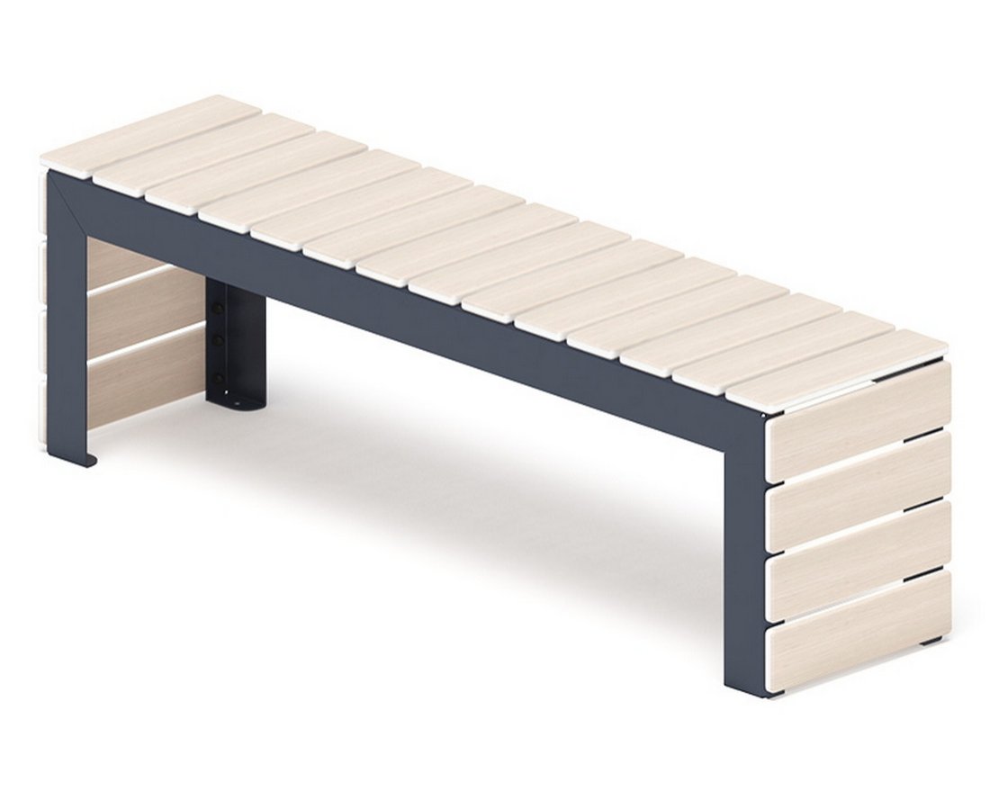 Скамья Элементарно-5 (беленый дуб) - вид 3